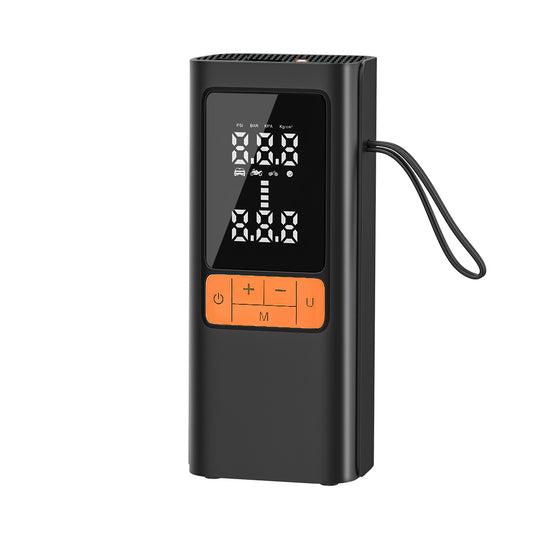 Portable Smart Tire Inflator MU-002 – 150PSI, Digital Display, USB-C Rechargeable, 4 Modes