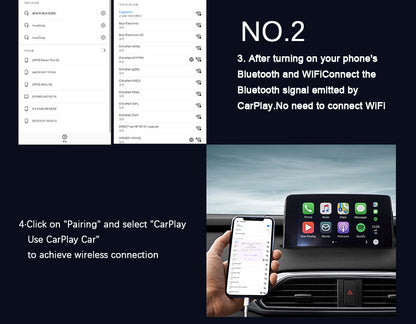 Wireless CarPlay Adapter – Fast, Stable & Compatible Plug-and-Play Converter for iPhone Cars